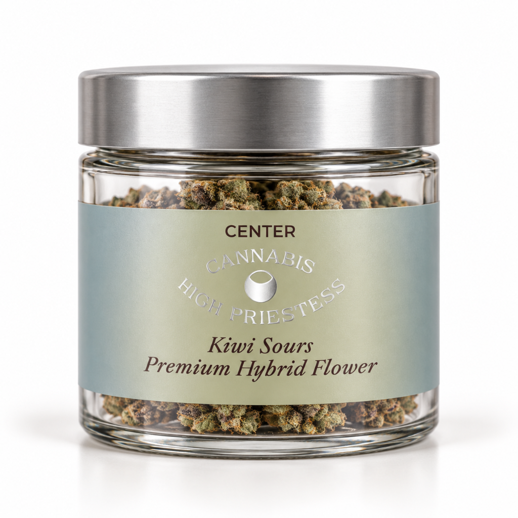 Center — Kiwi Sours eighth jar