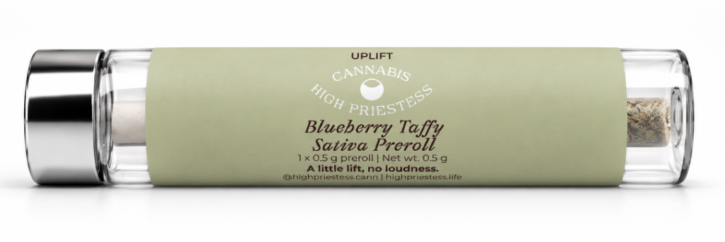 Uplift — Blueberry Taffy single preroll tube